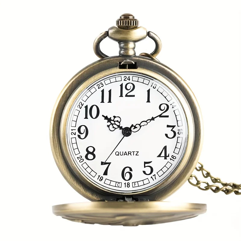 Antique Bronze 'Greatest Grandpa' Pocket Watch