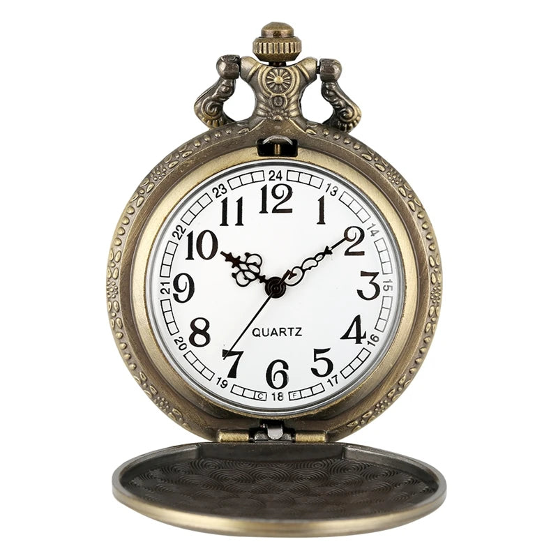 Antique Bronze 'I Can Do All Things' Watch Necklace